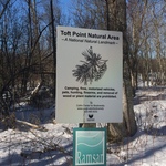 F11-1 Tofts Point National Natural Landmark WI Sign